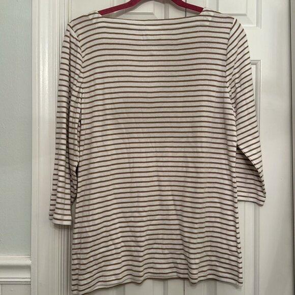 Chico’s Square Neck Tee - Picture 2 of 5